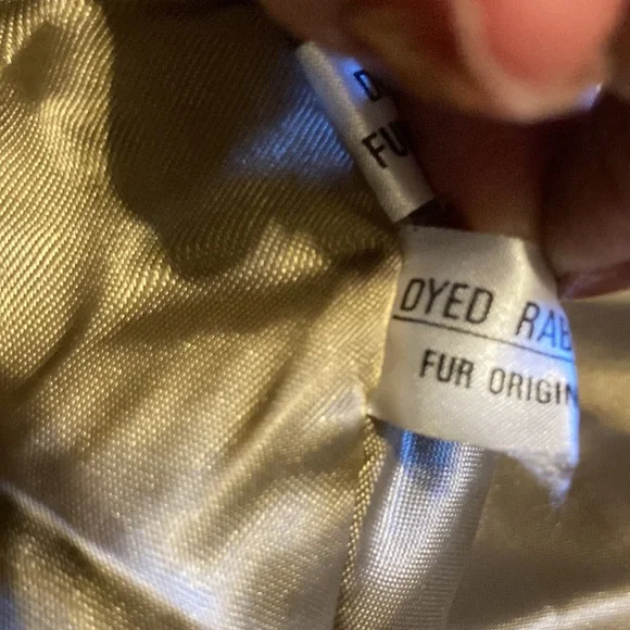 Women's Brown Real Rabbit Fur Jacket - Classic Cozy Coat - Picture 10 of 16